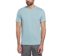 Original Penguin - Men's T-Shirt, S/S Tipped Ringer TEET Shirt, 100% Cotton, Short Sleeve, Tourmaline, M