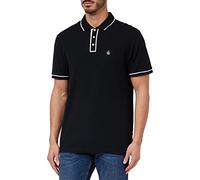 Original Penguin Men's ORG The Earl Polo Shirt, True Black, Large