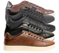 Original Penguin Mens Steadman Trainers All Black 10