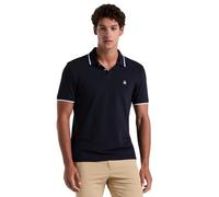 Original Penguin Tipped Polo Shirt Slim Fit Short Sleeve with Sticker Peter Logo