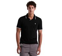 Original Penguin Men's Tipped Polo Shirt, Black, L