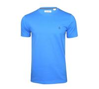 Original Pengun Men's Small Embroidered Logo T-Shirt, Ibiza Blue, L
