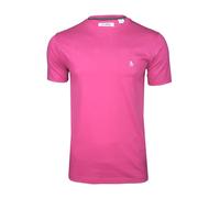 Original Pengun Men's Small Embroidered Logo T-Shirt, Vivid Viola, L