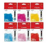 Original PGI-29 Canon Ink Cartridges CMYK for Canon Pixma Pro 1 Printer Lot Box