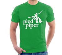 Original Pied Piper Logo Silicon Valley Men's T-Shirt Kelly Green