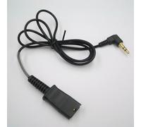 Original Plantronics Headset Cable 3.5mm to QD for Alcatel 8028 8029 8038 & 8039