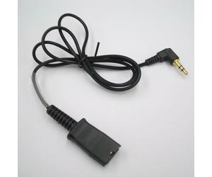 Original Plantronics Headset Cable 3.5mm to QD for Alcatel 8028 8029 8038 & 8039