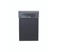 Original Post Box by Garden Trading | Crafted in Galvanised Steel & Powder Coated Steel | H37 X W25 X D9cm
