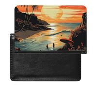 Original Poster for Endless Summer Passport Holder for Trave Waterproof Travel Wallet Holds Passports Cards Tickets ID Cash