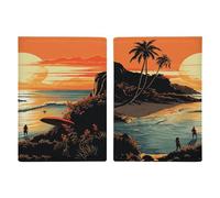 Original Poster for Endless Summer Passport Holder for Travel Women PU Leather Passport Wallet Passports Cover Travel Gifts