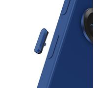 Original Power Button for Galaxy S25 and S25 Plus On and Off, Navy blue