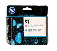 HP Original 91 Light Magenta/Cyan Printhead