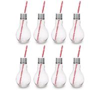 Original Products Bar Bespoke Set Of 8 Mixology Edison Glass Light Bulb 400Ml - Clear