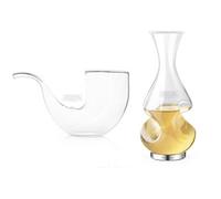 Original Products Bar Originale The Big Pipe Sipper Glass & Conundrum Wine Decanter Set