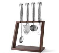 Original Products Final Touch 4 Piece Bar Tool Set With Stand - Stainless Steel