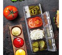 Original Products Final Touch 5 Piece Garnish Bar Caddy Clear