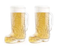 Original Products Final Touch Set Of 2 Wild West Boot Glass 650Ml - Clear
