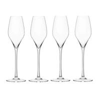 Original Products Final Touch Set Of 4 Crystal Champagne Flutes Glasses - Clear