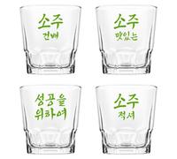 Original Products Final Touch Set Of 4 Soju Glasses 60Ml - Clear