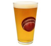 Original Products Sports Fan Cricket Ball Glass 400Ml - Clear