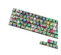 Original Profile Keycaps 74 / 140Key Side Engraved, Green 74 KEYS
