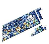 Original Profile Keycaps Graffiti Art Theme PBTs Materials 74/140Key Transparents Side Print for Various Keyboard Layouts Side Engraved Keycaps