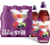 Original Real Fruit Juice for Rehydration, Blackcurrant, Grape & Raspberry Still Ready-to-go Multipack Drinks 500ml Bottles (case of 12) by Kandy Collection