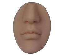 Original Refillable Wall Mounted Soap Dispenser in Realistic Nose Shape Soft Silicone for Unique Bathroom Design (Black, 10 cm)