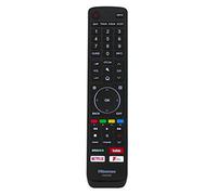 Original Remote Control Compatible with Hisense H75A6600UK Smart TV
