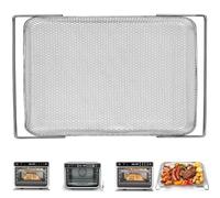 Original Replacement Parts Basket Trays for Ninja Foodi 10 in 1 Air Fryer Oven | Stainless Steel Dehydrate Mesh Basket Tray Rack Accessories for NINJA DT201 DT251 DT501 DT551 Digital Smart XL Air Fryer Oven