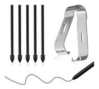 Original Replacement Tips for Samsung S Pen, Pack of 5 Stylus Tip Kit with Tweezers Tool Replacement Touch Stylus Tips for Galaxy Tab S9/S8/S7/S6 Lite/S6/Note20/Note10/S22U/S23U Touch Tips Nibs