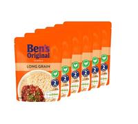 Original Rice 220g X Pack Of 6 - Long Grain - Make Mealtimes Effortless With Original Long Grain Microwave Rice - Perfect In Just 2 Minutes!