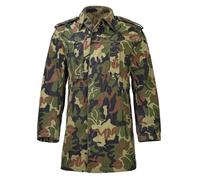 Original Romanian military parka M93 camo leaf hooded long jacket tactical NEW