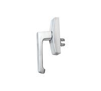 Original Roto Aluminium Handle Without Logo, Silver