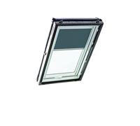 Original Roto Blackout Roller Blind ZRV Almost Complete Blackout Guide Rail Silver for Roto Roof Windows Series Designo R4/R7 and Classic 43/73 With Size 065/098 | 06/09 Dark Grey