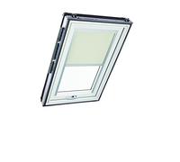 Original Roto Blackout Roller Blind ZRV Almost complete Blackout Guide Rail Silver For Roto Roof Windows Series Designo R6/R8, i8 and Classic 64/84 Size 134/140 | 13/14 Colour Beige