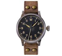 Original Saarbrücken Heirloom Aviator Watch by Laco - Made in Germany - 45 mm Diameter High Quality Automatic Watch - Model A - Unique Quality - Outstanding Finish - Waterproof - Since 1925