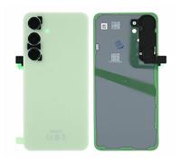 Original Samsung Battery Back Cover for Samsung Galaxy S24 S921B Jade Green with Factory Pre-Assembled Adhesive Strips and Camera Glass