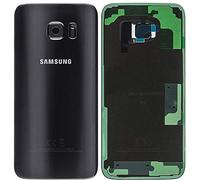 Original Samsung Battery Cover Black for Samsung G935F Galaxy S7 Edge (Battery Compartment Cover, Back Cover) with Repair Manual/Tool
