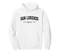 Original San Lorenzo California Retro Hometown Name Pullover Hoodie
