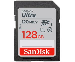 original SanDisk 128GB Ultra SDXC SD Card Class 10 UHS-I Memory Card 120MB/S UK
