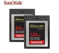 Original Sandisk CFexpress Type B Card 64GB 128GB High Speed Extreme PRO CFE Type B Memory Card 4K Storage Card For Camera