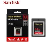 Original Sandisk CFexpress Type B Card 64GB Read Speed Up To 1500MB/s 4K VIDEO Extreme PRO CFE Type B Memory Card For Camera