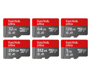Original SanDisk Micro SD Card C10 32GB 64GB 128GB 256GB Microsd Memory Card