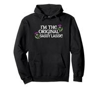 Original Sassy Lassie for Confident Scottish Women Pullover Hoodie