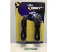ORIGINAL Scalextric Sport C8248 Track Power Boost Wire Cables Leads (NEW SEALED)
