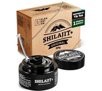 Original Shilajit Himalaya Resin Cleaned with Triphala 30g - 87+ Minerals, 82% Fulvic Acid, High Dose, 60 Days Sun-Dried, Traditional Hand Harvest Including 500mg Dosing Spoon