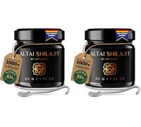 Original Shilajit Resin - 50g - Gold Grade Shilajit - 6 Months Supply - High Fulvic & Humic Acid - 100% Pure Shilajit - for Energy & Stamina (Pack of 2)