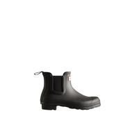 Original short ankle boots for women Hunter Chelsea Noir 36