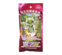 Original Simplified Chinese - Gem Pack Booster Lot with Badge (Button) & Promo Cards - Includes 1 of Each Pack Gem 1,2,3